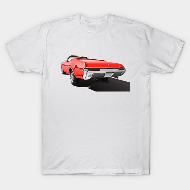 1968 Cutlass Convertible T-Shirt by gregspradlin